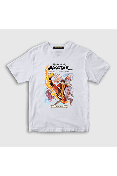 Presmono Unisex dečji beli pretraživač anime avatara Poslednji upravljač vazd...
