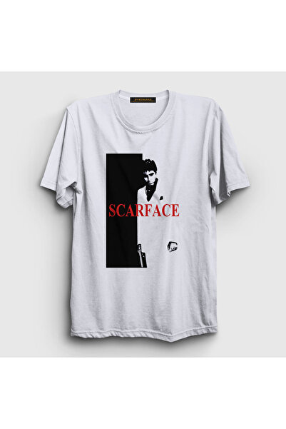 Presmono Μπλουζάκι Unisex White Cover Film Scarface 250670 ττ