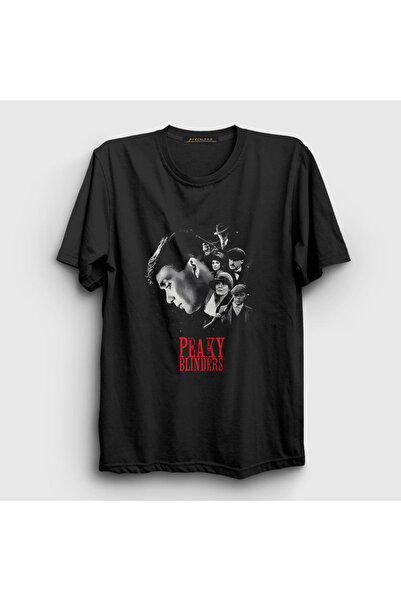 Presmono Unisex crna kapa Peaky Blinders T-shirt 200607tt