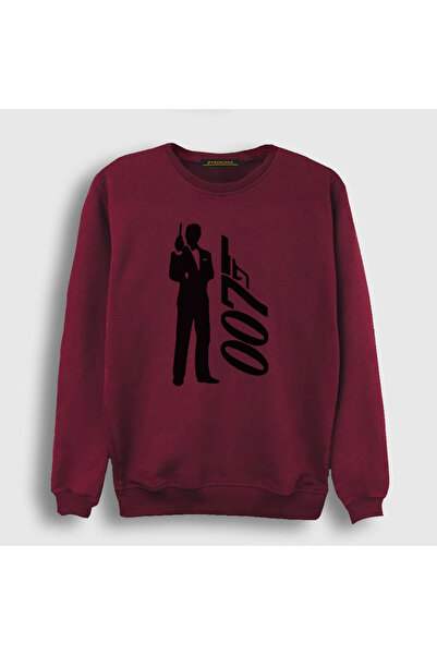 Presmono Unisex klaret crveni smoking filmski džemper Džejms Bond 258541tt