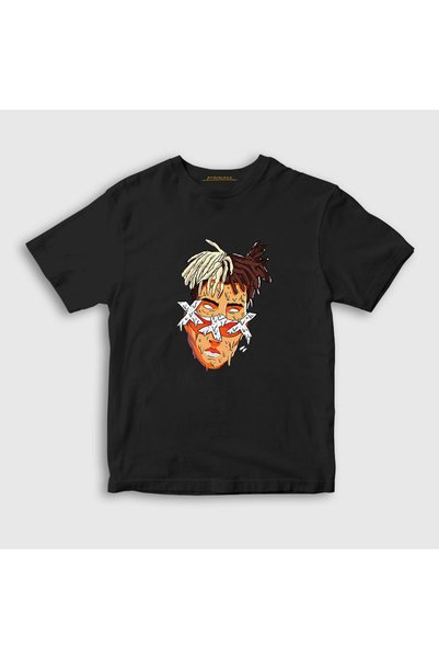 Presmono Unisex dečje crne čelike Xxxtentacion T-shirt 48110tt