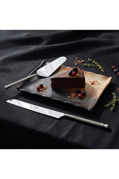 Jumbo Rope 2 Piece Cake Serving Set