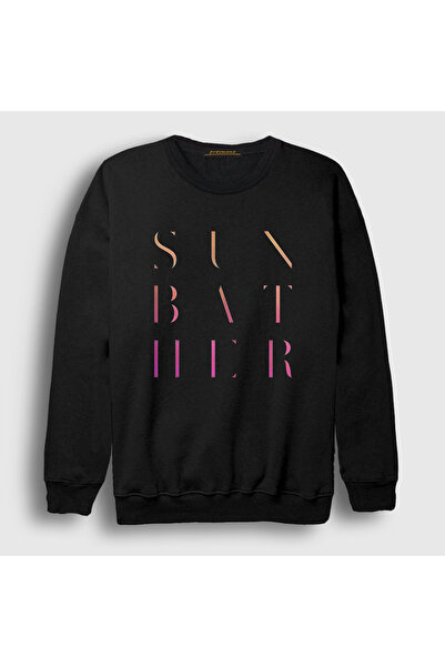 Presmono Unisex Black Sunbather Deafheaven Sweatshirt 579661Tt