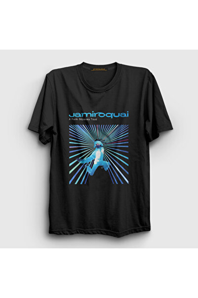 Presmono Unisex Black a Funk Odyssey Jamiroquai T-Shirt 576148Tt