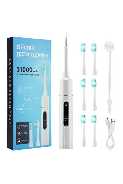 Choice3 type 1 Electric Tooth Cleaner Dental Scaler 6 Gears Sonic Vibration T...
