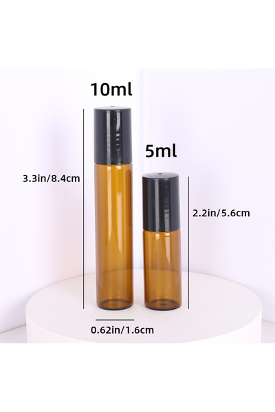 Choice Glass 10ml Brown Hot Sale 8pcs/Pack 5ml 10ml Perfume Essential Oil Bot...