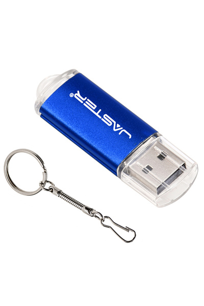 Choice 8 GB Blue JASTER New Creative With Key Chain USB 2.0 Flash Drive 128GB...