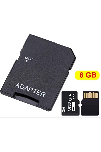 SIKS Card de memorie microSD ®, 8 GB cu adaptor SD