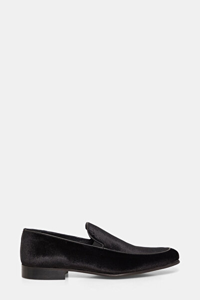 W Collection SİYAH KADİFE AYAKKABI