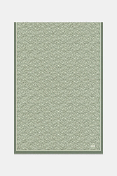 Vakko MONOGRAM DESENLİ TWILL İPEK ŞAL