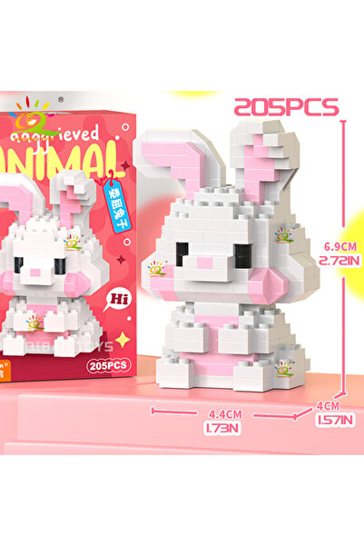 Choice21 07 WITH BOX HUIQIBAO MINI Cute Pet Animal Penguin Model Building Blo...