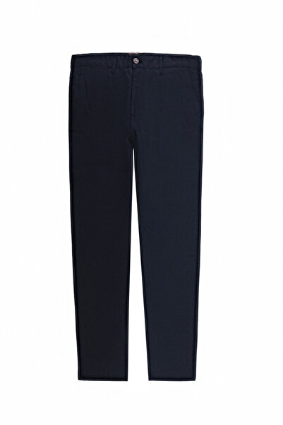 Kiğılı Regular Fit Standard Cut Linen Canvas / Chino Trousers