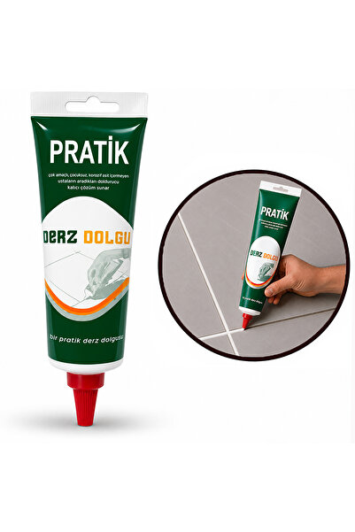 ALETÇANTAM Hazır Derz Dolgu Fayans Seramik Arası Boşluk Macunu - 350 gr Beyaz