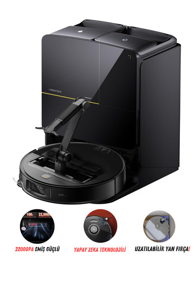 Roborock Saros Z70 22.000Pa Benzersiz Emiş Güçü Tam Otomatik Akıllı Robot Süp...