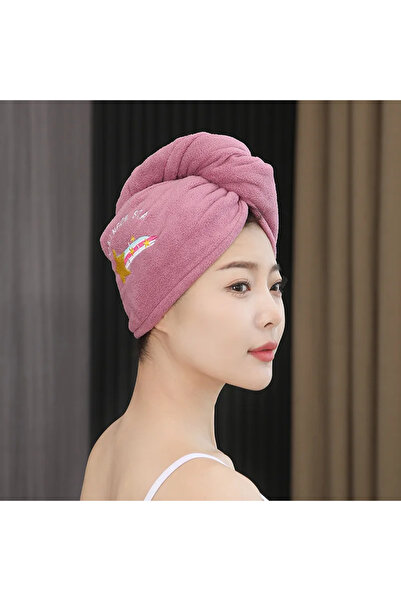 choice2 E Soft & Absorbent Magic Microfiber Hair Drying Towel - Quick Dry Sho...