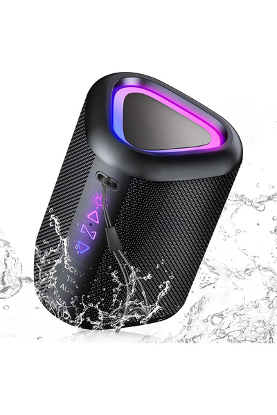 Choice black Bluetooth Speaker, 2026 Portable Wireless Speakers with Led Ligh...