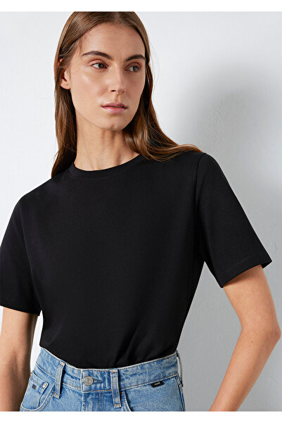 Mavi Black Basic T-Shirt Regular Fit / Standard Cut 1600965-900