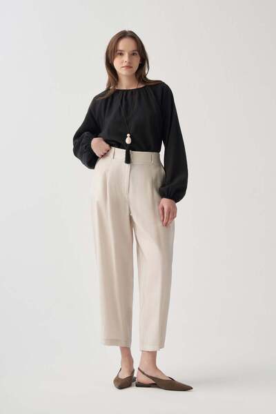 ALLDAY Παντελόνι με λεπτομέρεια από πέτρες