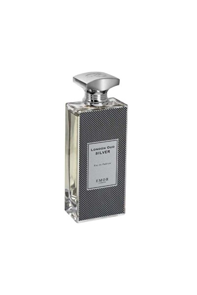 Emor London عطر لندن عود سيلفر أو دو بارفان 125 مل عطر رجالي خشبي جلدي طويل ا...