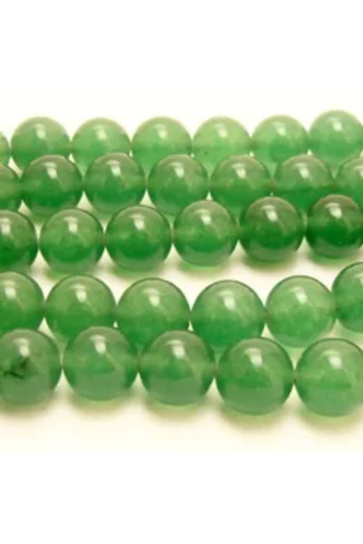 GemSale Mărgele aventurin verde 6mm 37cm~62 bucăți