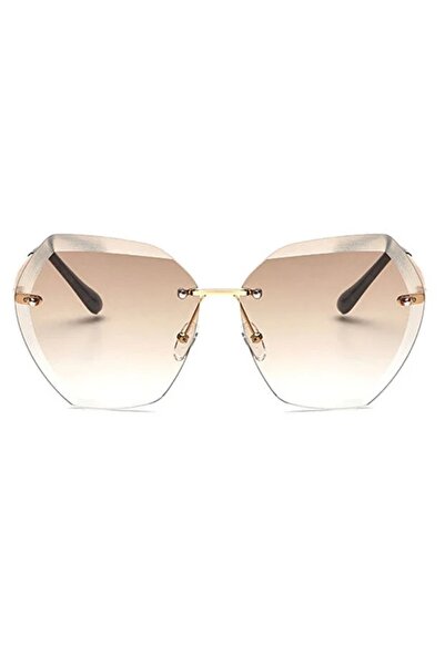 Primo Plus Polygonal Irregular Large Frame Sunglasses