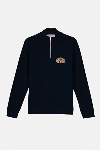 Reflect Studio Φούτερ Red Fox SuperSoft με φερμουάρ μέχρι τον αστράγαλο - Ναυ...