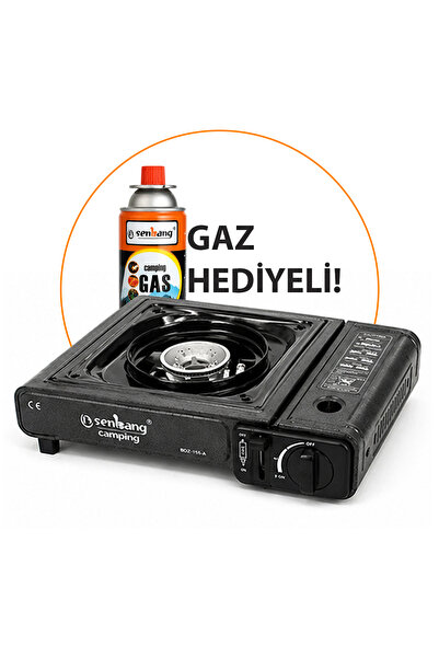 Onetick Tekli Portatif Kamp Ocak Gaz Stop Emniyetli 1 Adet 227 Kartuş