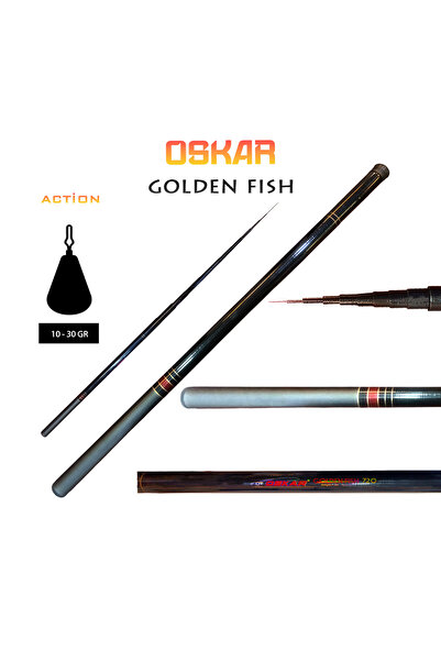 Oskar Special Gold Fish Kısa Karbon Göl Kamışı 450cm