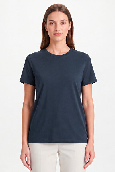 goffra Γυναικείο T-Shirt Vision Crew Neck Premium Quality από βαμβάκι με πυκν...