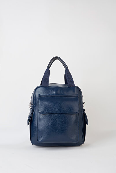 Vivaq Γυναικείο σακίδιο πλάτης Swan Navy Blue με πολλές τσέπες, φερμουάρ και ...