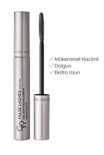 Golden Rose False Lashes Mascara - Black - Hacim ve Uzunluk Veren Maskara