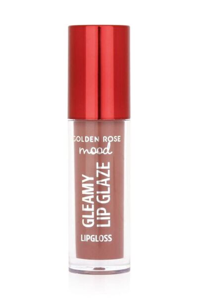 Golden Rose Mood Gleamy Lip Glaze Lipgloss- 201 Nude Kiss - Renkli Dudak Parl...