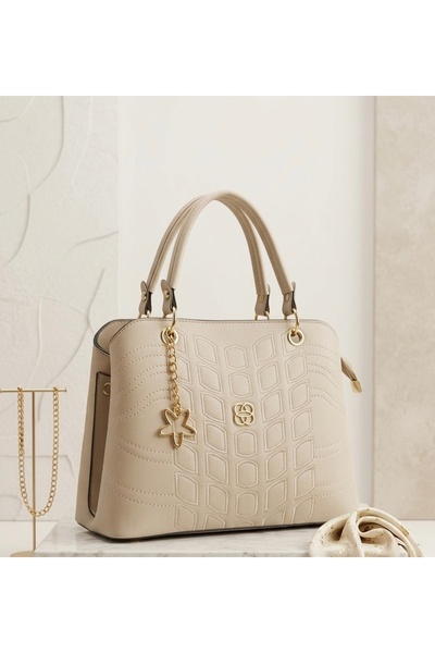 pololiza Τσάντα ώμου για μητέρες/γυναίκες/με κέντημα/με χρυσά αξεσουάρ/3 θήκε...