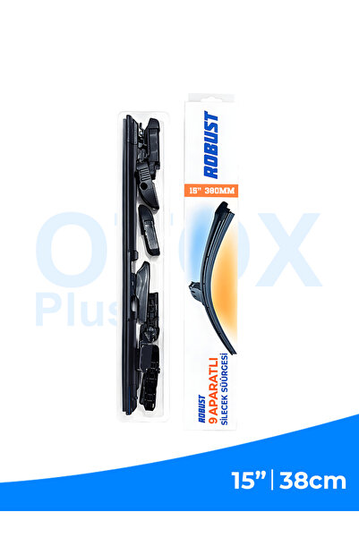 ROBUST 38 CM | 15” 380mm Universal Oto Sileceği | 9 Aparatlı | Sessiz Çalışma...