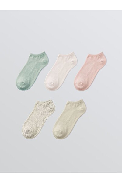 LC Waikiki Women's Booties Socks 5 pcs