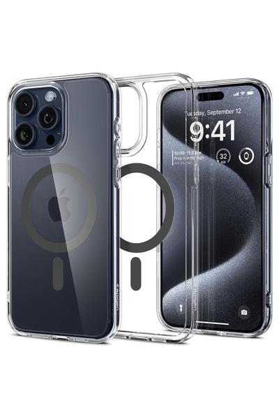 Spigen Θήκη iPhone 15 Pro Max, Ultra Hybrid MagSafe (ACS06577), αντικραδασμικ...