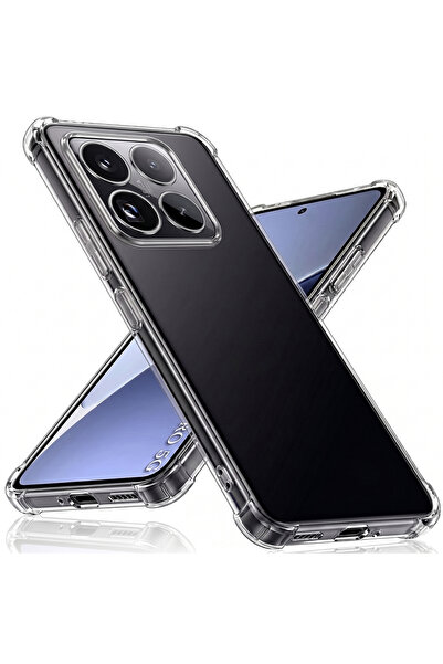 Techsuit Husa pentru Xiaomi 15 Pro, Shockproof Clear Silicone, protectie anti...
