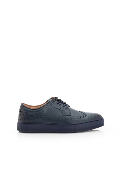 UrbanShoes Pantofi casual bărbați din piele naturală, Leofex - 980-1 Blue box