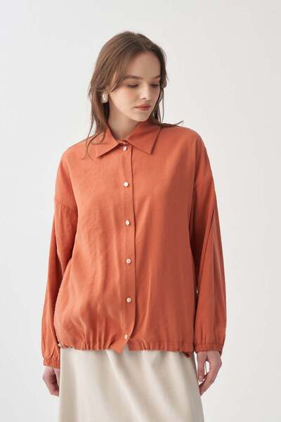 ALLDAY Μπουφάν Oversize με κουμπιά-τσιμπίδες