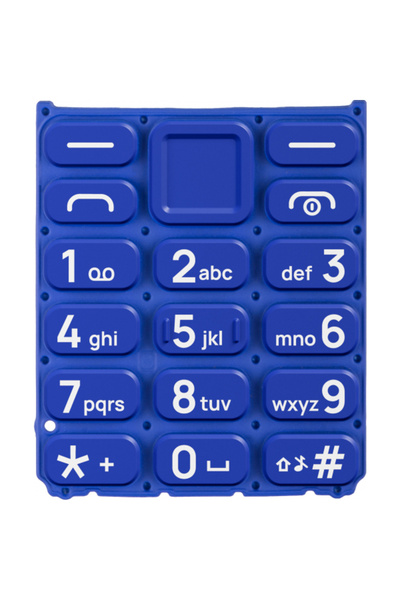 Hmd Tastatura Latina 105/ Nokia 105 (2024), Albastra, Service Pack SP20Z14Z1454S