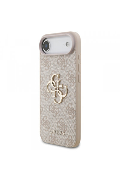 Stef's Cat Θήκη για Apple iPhone 17 Air, Guess, 4G Μεγάλο Λογότυπο, Ροζ