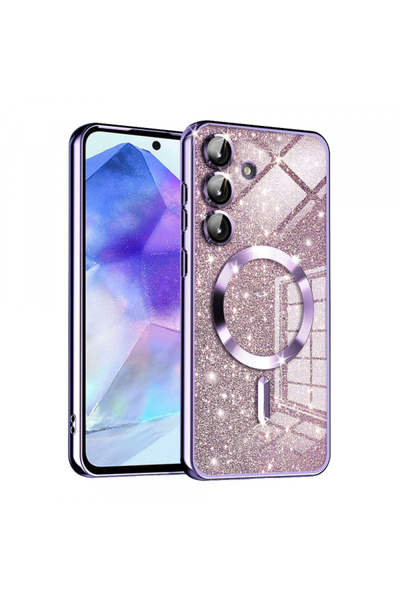 Stef's Cat Θήκη MagSafe για Samsung Galaxy A55 5G A556, Γάτα της Στεφ, Πολυτε...