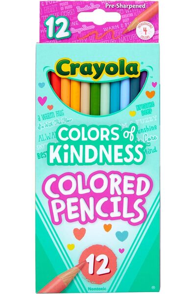 Crayola Colored Pencils Special Edition Colors of Kindness, School Supplies, ...