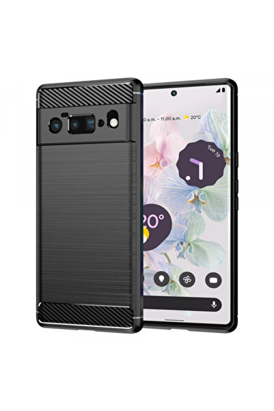Stef's Cat Husa pentru Google Pixel 6 Pro, Stef's Cat, Carbon, Neagra