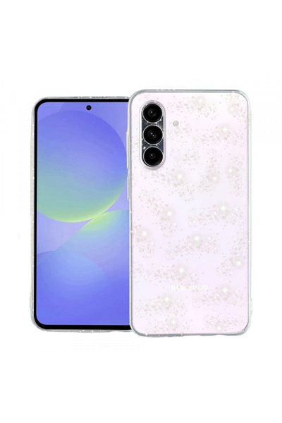 Techsuit Case for Samsung Galaxy A36 A366, Techsuit, SparkleSkin, Transparent