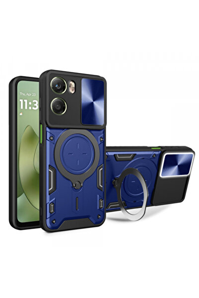 Stef's Cat Case for Motorola Moto G06, Stef's Cat, CamGuard Pro, Blue