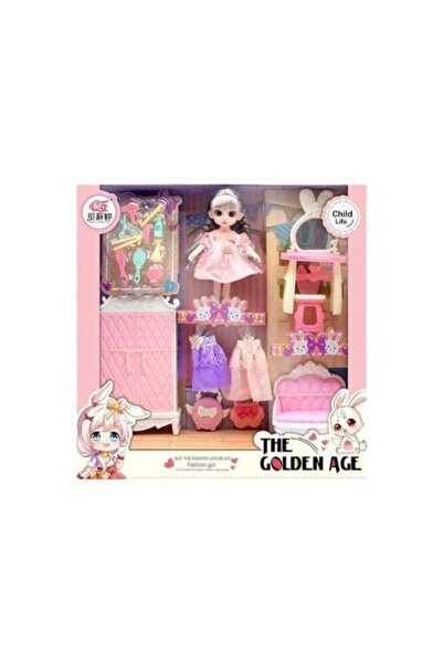 OEM Σετ κούκλα με αξεσουάρ ομορφιάς
