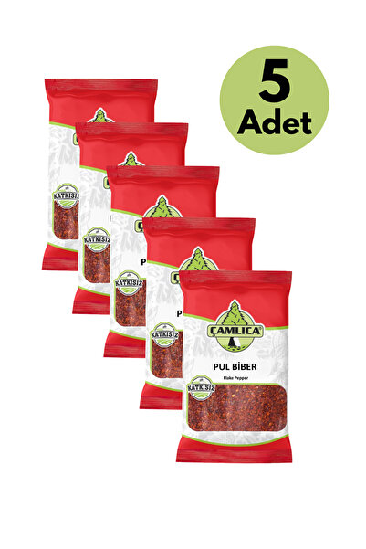 Çamlıca Baharat Pul Biber 5 Adet 50 Gr.