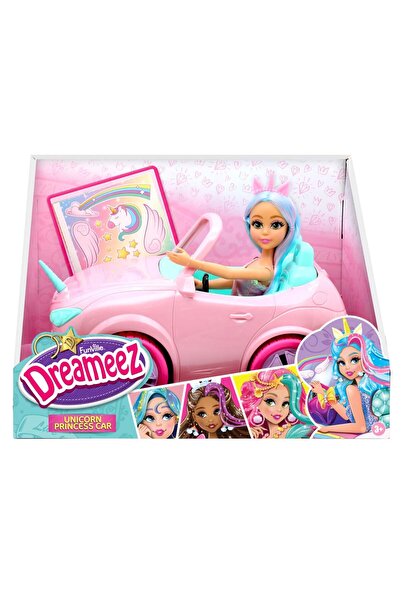 Dreameez Papusa cu masina decapotabila, Dreameez, Unicorn Princess Car