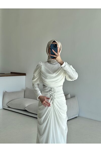winessa moda Yaprak Abiye